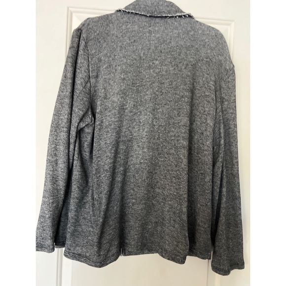 Bobeau SWEATSHIRT ZIP UP JACKET - SIZE 1 X - Picture 4 of 4